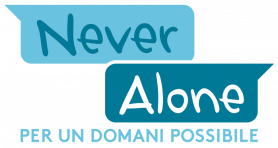 Never Alone Fondazione Cariplo Pensieri e Colori Comunità Progetto